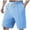 Light Blue, variant on BiZtdJrK Golf Shorts for Men Drawstring Elastic Waist Jogger Shortsknee Length Lightweight Sweat Shorts with Pockets Birthday Gift Black XL
