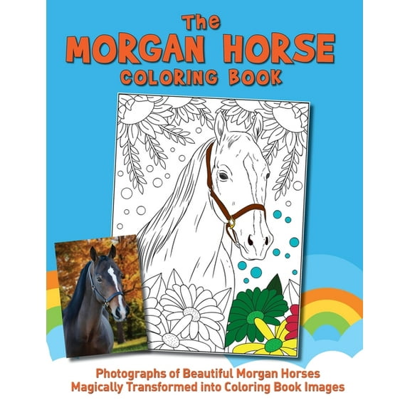 The Morgan Horse Coloring Book, (Paperback)