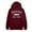 Maroon, variant on Franklin Square New York Classic Established Premium Cotton Hoodie