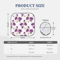 thumbnail image 3 of JUNZAN Orchids Flowers Pattern Car Windshield Sun Shade | Reflective Sunshade | Foldable 2-Piece Sun Shield Protect Your Car | Fits Sedans, SUVs, Hatchbacks-Small, 3 of 6