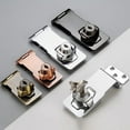 thumbnail image 4 of Locks Keyed Locking Hasp Locks with Keys and Screws Thick Door Safety Lock, 4 of 4