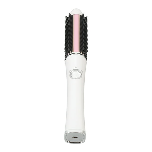 Peine de Rizado de Cabello Inalámbrico, Peine de Rizador de Cabello USB Recargable 3 Engranajes de Temperatura para TODO EL CABELLO