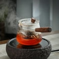 thumbnail image 4 of 1pc Household Water Kettle Glass Teapot Tea Steamer Milk Coffee Transparent Pot, 4 of 9