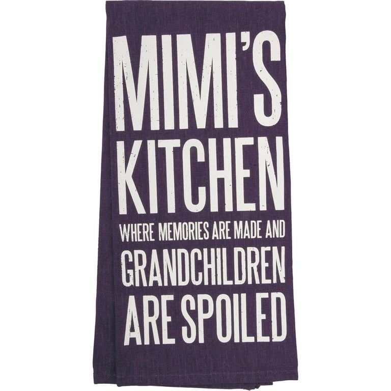 Primitives by Kathy Dish Towel Love You Mom – Little Red Hen