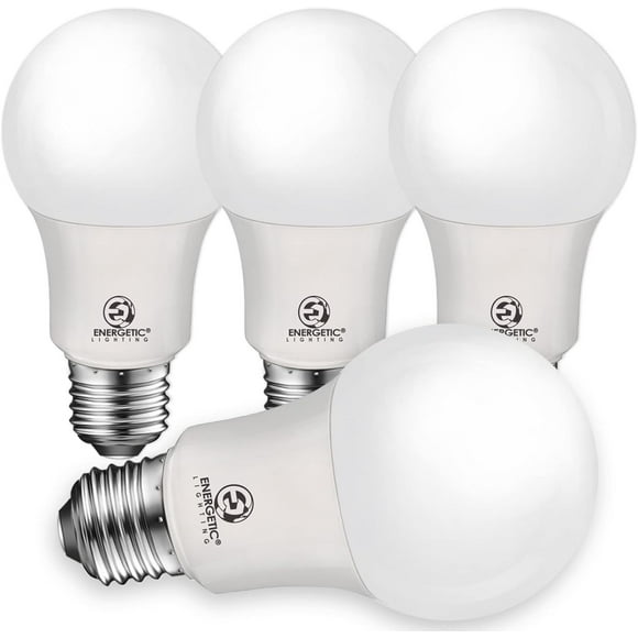 SHIQI-Energetic Light Bulbs 75 watt, Super Brightness 1200LM, Soft White 2700K, Non-Dimmable A19 LED Bulb, E26 Standard Base, UL Listed, 4 Pack