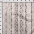 thumbnail image 4 of oneOone Georgette Viscose Light Peach Fabric Abstract Stripes Craft Projects Decor Fabric Printed By The Yard 42 Inch Wide, 4 of 4