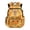 Orange Capybara Print, variant on Garronmavis Excavator Kids Backpack Adjustable Shoulder Straps 17-inch School Bag Large Capacity Book Bag for 8-12 Primary School Students Travel and Daily Use