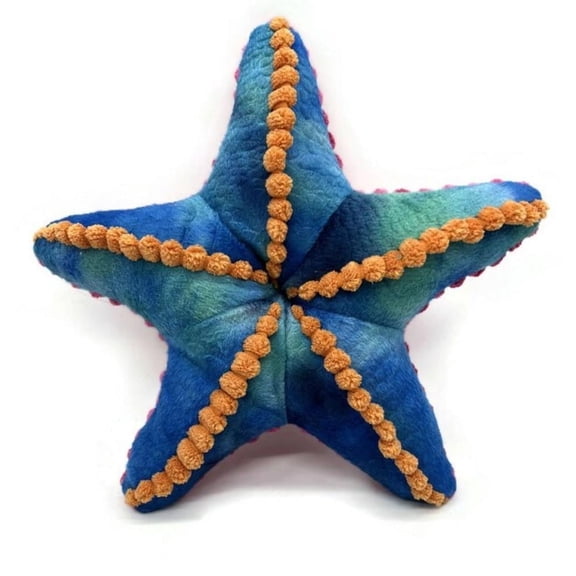 The Petting Zoo Starfish Stuffed Animal, Gifts for Kids, Starfish Plush Toy, 12in (Blue)