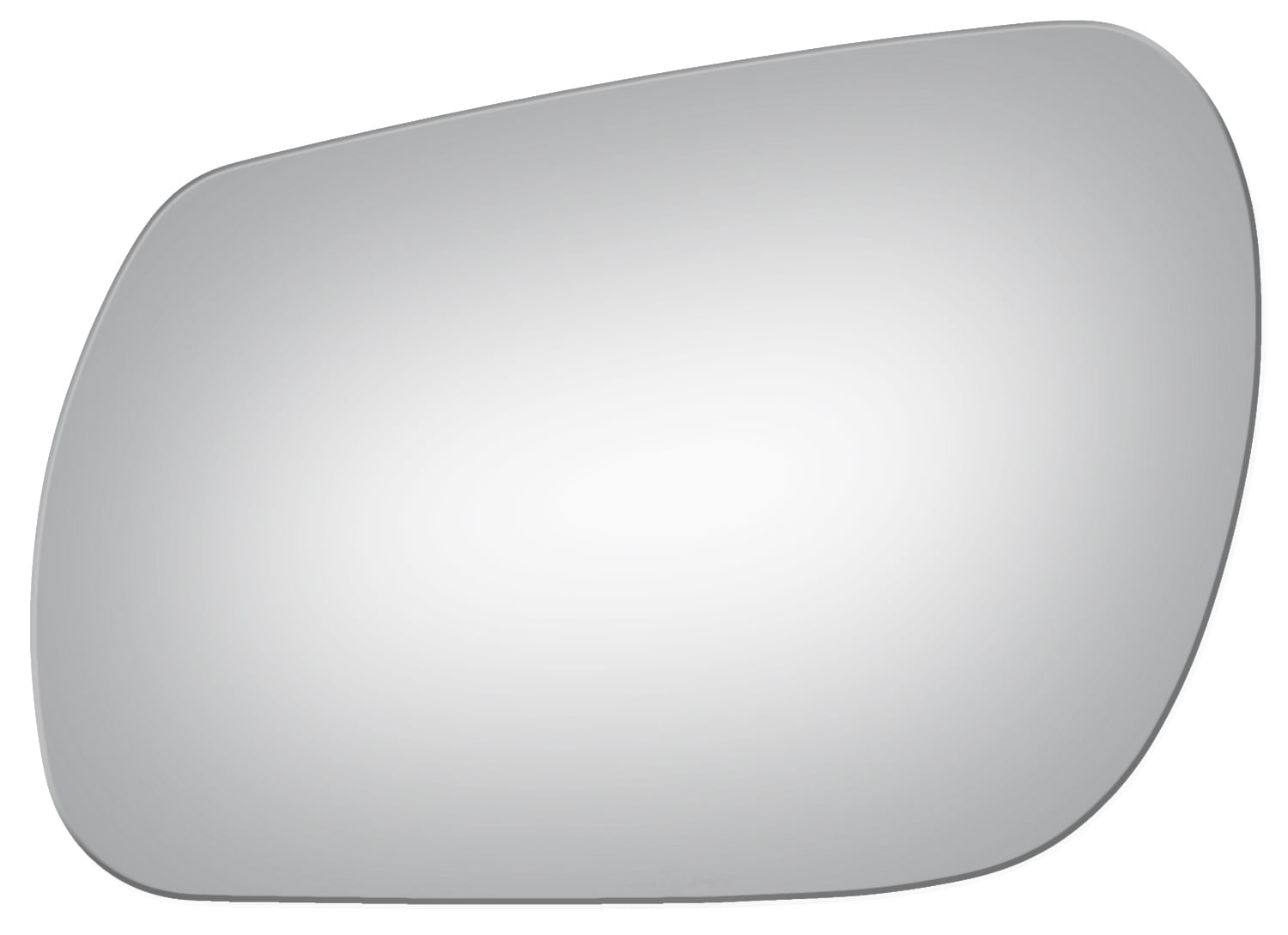 Burco Side View Mirror Replacement Glass - Clear Glass - 4054