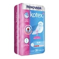 thumbnail image 3 of Toallas femeninas Kotex Slim ultradelgada con alas flujo moderado 28 piezas, 3 of 6