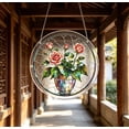 thumbnail image 2 of Suncatcher Sun Catchers Indoor Window Acrylic DIY Puzzle Tree of Life 7.4 Inch Window Hanging Home Garden Decor House Warming Gifts for Women by PALIFEUR, 2 of 10