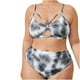 thumbnail image 1 of Traje de baño dividido para mujer de color degradado con efecto tie-dye de talla grande para mujer gorda a la moda para mujer Fridja  nalpqowj59972, 1 of 7