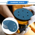 thumbnail image 2 of 50 Piezas de Discos de Lijado de 6 Pulgadas con 6 Agujeros, Papel de Lija de 150 Granos con Gancho y Asa, Universal para Reparación Automotriz, Azul, 2 of 7