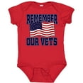 thumbnail image 3 of Inktastic Veteran Remember our Vets Boys or Girls Baby Bodysuit, 3 of 5