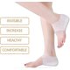 thumbnail image 2 of Hidden Footbed Booster Silicone Heightening Socks Heel Lift Gel Insoles Women Men-HP, 2 of 5