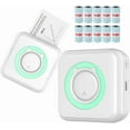 thumbnail image 1 of 2023 InstaProud Portable Sticker Printer, Bluetooth Thermal Printer, Blue with 10 Sticker Rolls, 1 of 7