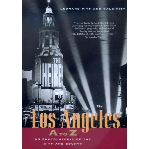 Los Angeles A to Z : An Encyclopedia of the City and County (Edition 1) (Paperback)
