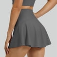 thumbnail image 4 of DHFJKG High Waisted Golf Skirts For Women Mini Pleated A-Line Tennis Casual Skort With Side Pockets Workout Gym Running Skirts, 4 of 5