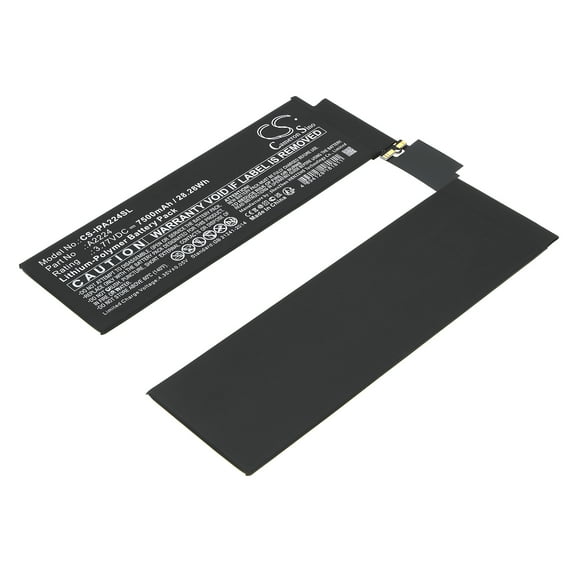 Szdcoo A2224, 7500mAh Battery Replacement for aapple