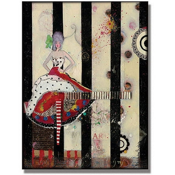 Trademark Fine Art "Meet Flowers" Canvas Art by Alexandra Rey