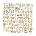 thumbnail image 3 of Elodie 200 Pieces Bulk Charms Pendants Jewelry Making Accessories for Findings Gift Gold, 3 of 8