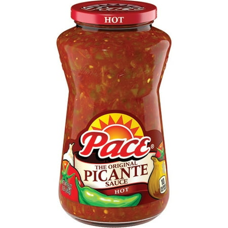 - (2 Pack) Pace Hot Picante Sauce, 16 oz.