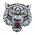 thumbnail image 1 of Tiger Head Sticker, Tiger Face Shape Styling Accesorios Aluminio Universal 3D Animal Decal para decoración de ventanas Coche Laptop, 1 of 4