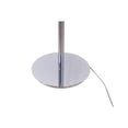 thumbnail image 5 of Contempolights Chestnut 6-Light Glass & Metal Table Lamp in Chrome/Gray, 5 of 5