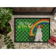thumbnail image 3 of Brown White Wirehair Jack Russell Terrier St. Patrick's Day Indoor or Outdoor Mat 24x36 36 in x 24 in, 3 of 5