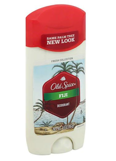 Old Spice Fresh Collection Deodorant, Fiji 3 oz (Pack of 4)