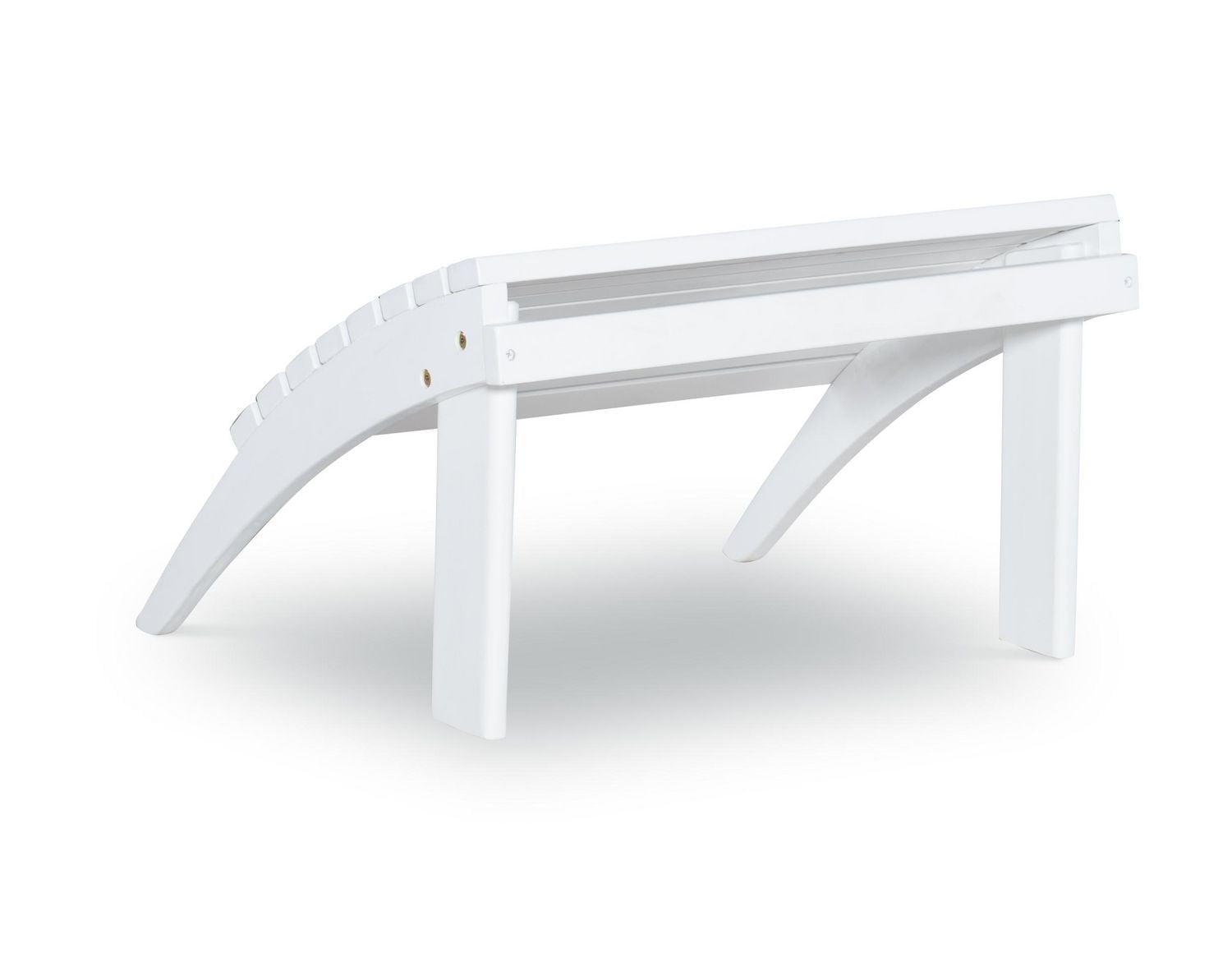 White Adirondack Outdoor Ottoman