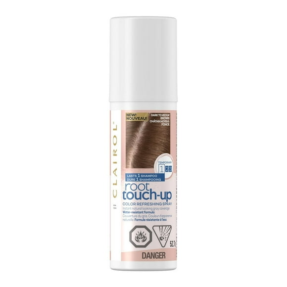 Clairol Root Touch-Up Temporary Spray from Canada's #1 Root Touch Up Brand, Covers Gray, Instant Natural Looking Color