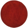 thumbnail image 2 of Safavieh Himalaya Dawa Solid Area Rug, Red, 6' x 6' Round, 2 of 8
