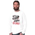thumbnail image 5 of Happy Halloween Spooky Macabre Horror Long Sleeve TShirt Men Women Brisco Brands X, 5 of 6