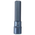 thumbnail image 1 of Socket Bit Hex S2 Alloy Steel Pneumatic Electric Quick Wrench Tool Rust‑Proof Hardware H17, 1 of 5