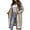Khaki, variant on Fgnfyis Women's Casual Hooded Long Cardigan Sweater for Autumn and Winter Warm Long Cardigan Sweaters for Women Khaki S
