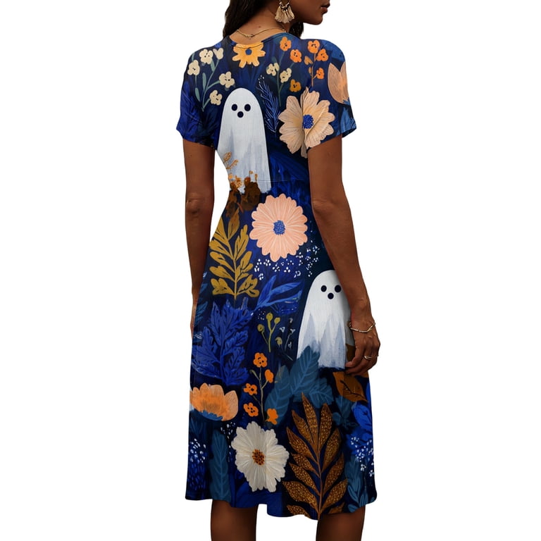 casual halloween dresses for women Women's Dress 2026 vt::Dresses::Neckline::Square Neck spider web Suenito Ruched Detail A-Line Maxi dress Color:Champagne Multi