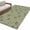 Green, variant on Round Area Rug 6 Ft, Beige Floral Washable Non-Slip Circle Carpet for Living Room/Bedroom, Vintage Spring Botanical Flowers Low-Profile Indoor Mats Collection Rugs for Residential