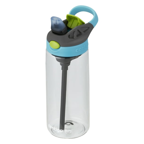 Bouteille D'eau Réutilisable Avec Paille Lavable Pour Enfants Contigo Avec Couvercle Autospout Sup Md Sup Genevrier Avec Jade 14 Oz 1427298p