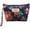 Small Dark Blue Floral C, variant on Mini Pouch For Purse,Small Makeup Bag Organizer, Canvas Cosmetic Bag With Secure Zipper Closure, Compact Travel Toiletry Storage Case For Women Handbag Essentials, Lightweight Purse Organizer,1 Pack