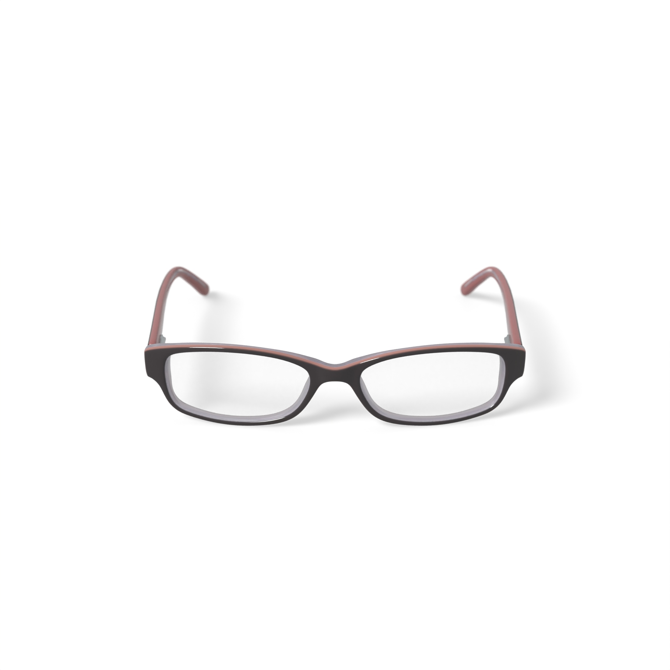 Hard Candy Women's Rx'able Eyeglasses, Hc24, Brown, 51-16-135, with Case