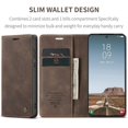 thumbnail image 2 of CaseMe Leather for Samsung Galaxy A37 5G Case, Flip Wallet Leather Case with Card Holder Magnetic Closure Shockproof Kickstand Protective Phone Cases Cover for Samsung Galaxy S26+ 5G 6.7",Coffee, 2 of 10