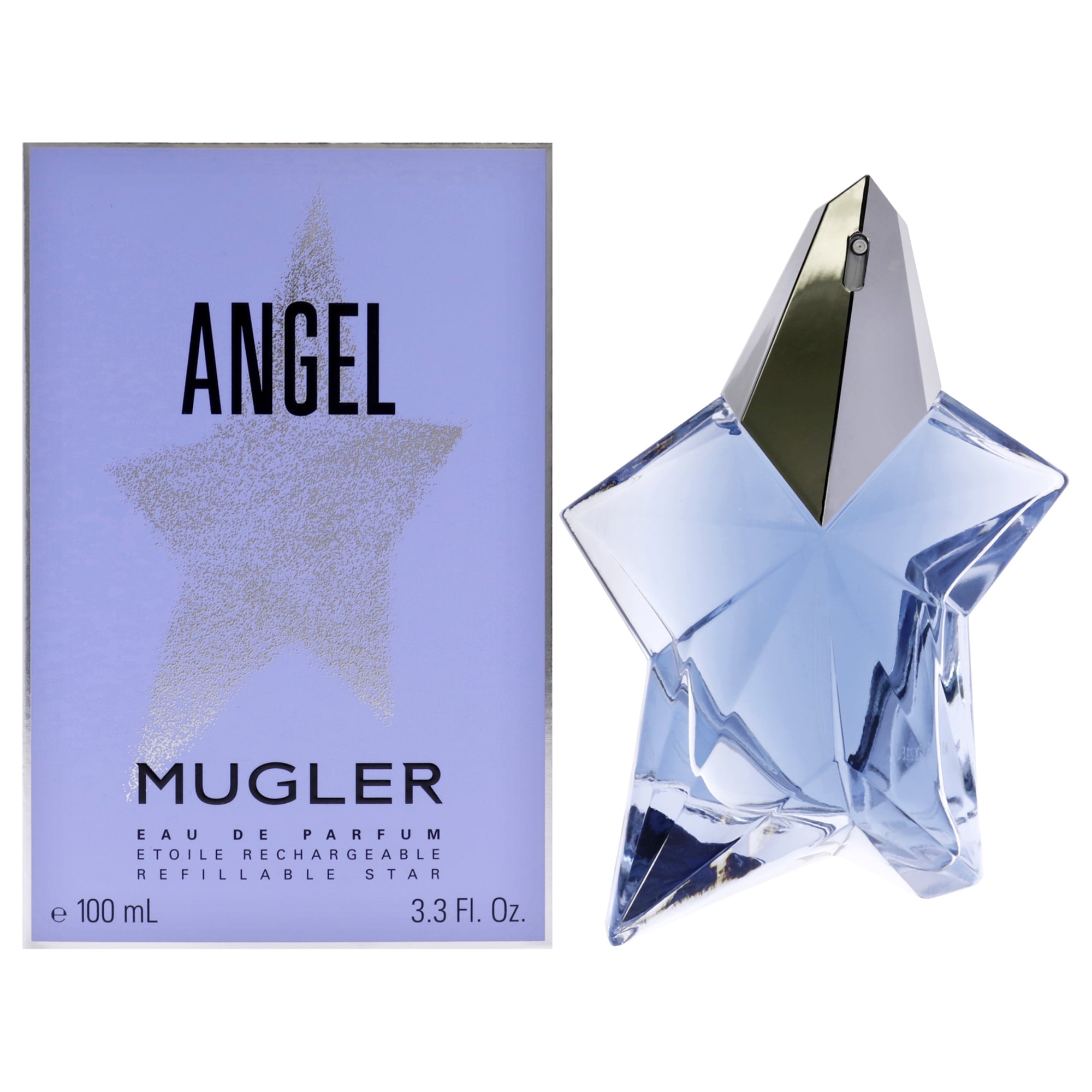 Thierry Mugler Angel Elixir , 3.3 oz EDP Spray (Refillable