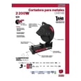 thumbnail image 2 of Cortadora De Metal 127 V 60 Hz 2200w 14 urrea Urrea CM914B, 2 of 3