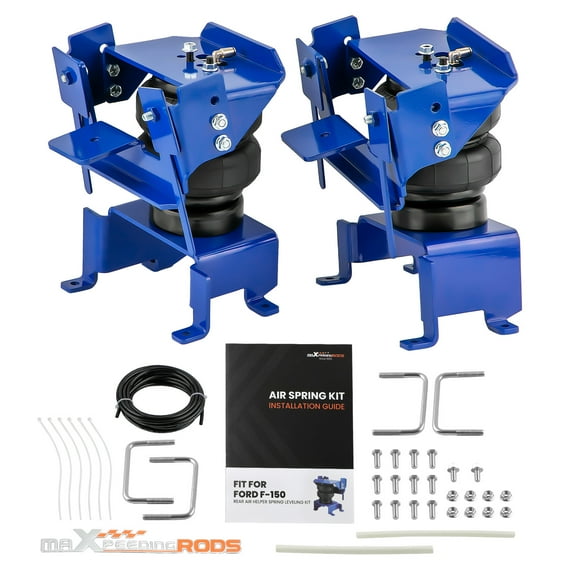 Maxpeedingrods Air Spring Helper Suspension Kit Bracket for Ford F150 2WD 4WD 2015-2022