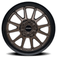 thumbnail image 3 of 20x10 Mayhem 8116 Intrepid Matte Bronze Wheel 5x5/5x5.5 (-24mm), 3 of 3