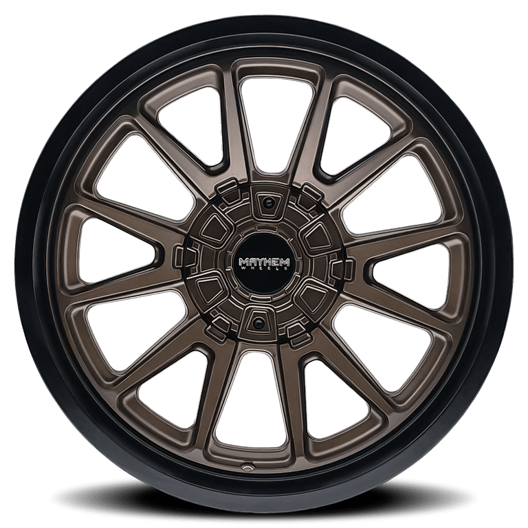 20x10 Mayhem 8116 Intrepid Matte Bronze Wheel 5x5/5x5.5 (-24mm