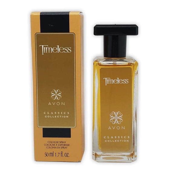 Avon Classics Collection Timeless Cologne for Women, Soft Floral Fragrance with Jasmine & Patchouli, 1.7 fl oz