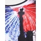 thumbnail image 3 of Camiseta con Estampado de Bandera de Estados Unidos en Talla Extra Rosegal  Camisetas tallas grandes, 3 of 5