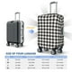 thumbnail image 4 of Balery Houndstooth Black And White Funda de equipaje, fundas para maletas, elástica, lavable, protector de maletas, compatible con maletas de 18 a 32 pulgadas-Large, 4 of 7